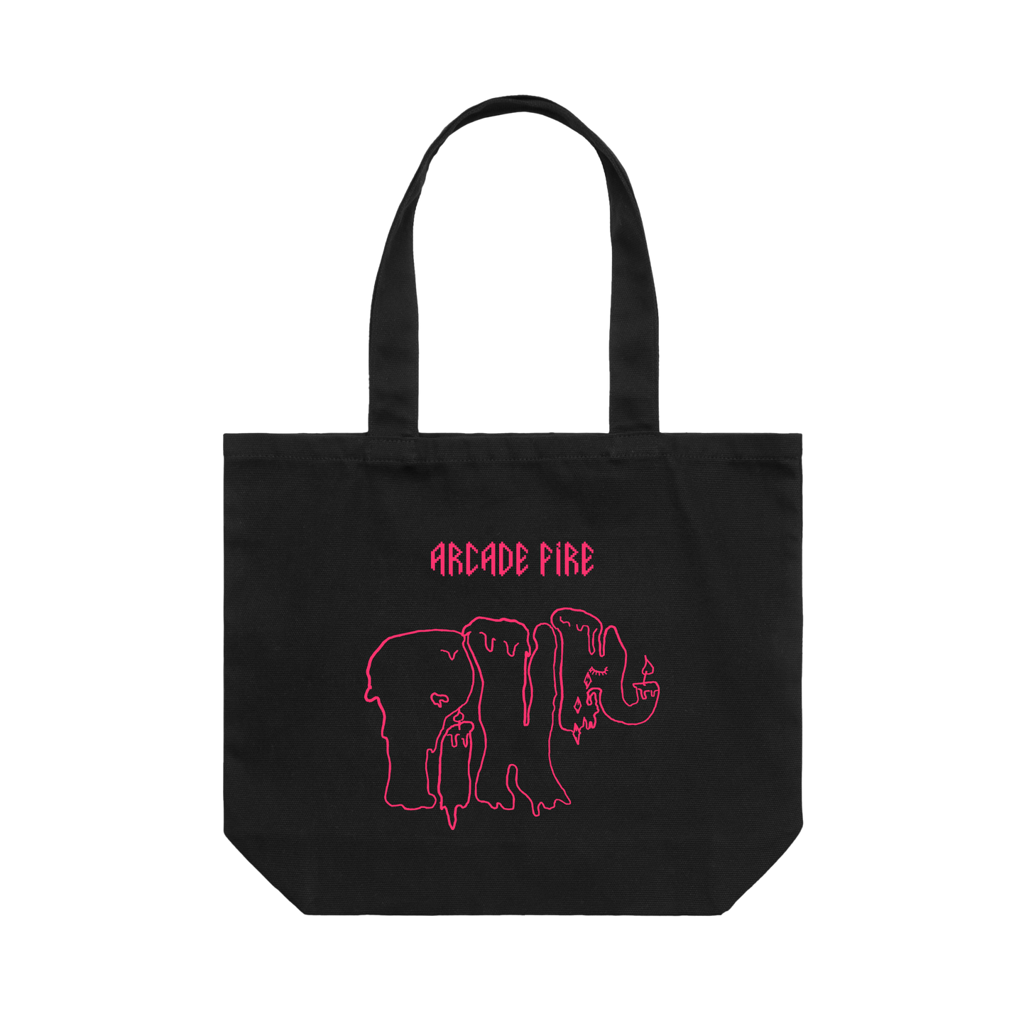 The Machine is Broken Black Tote Bag
