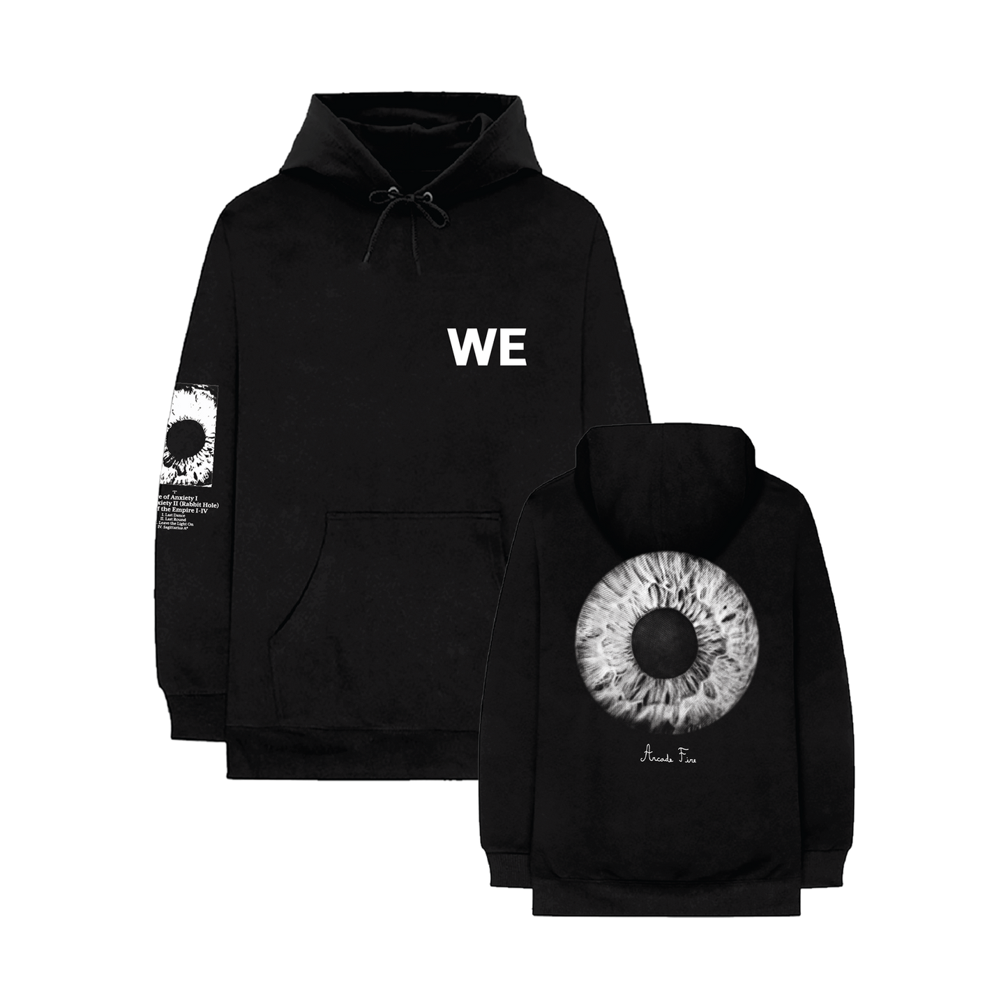 WE Black Hoodie