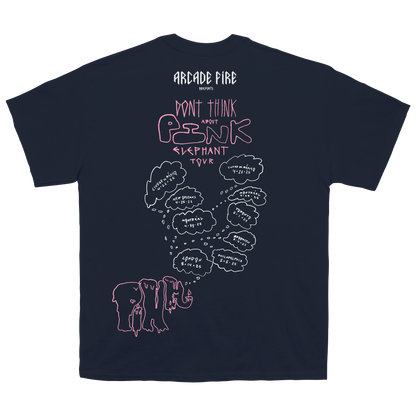 Flower Power Navy Tee