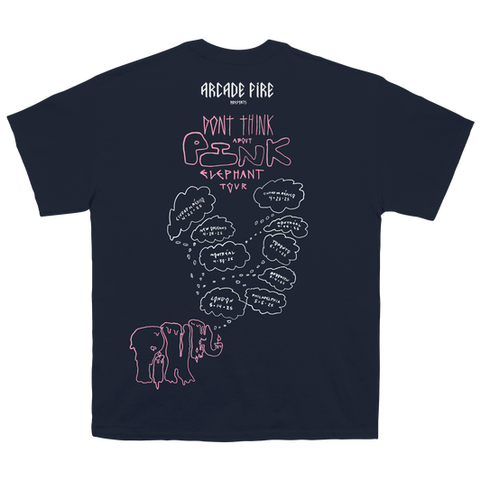 Flower Power Navy Tee