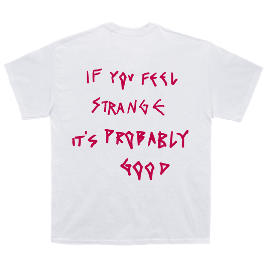 Snake White Tee