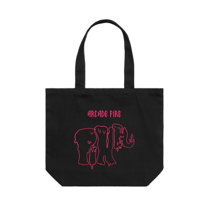 The Machine is Broken Black Tote Bag