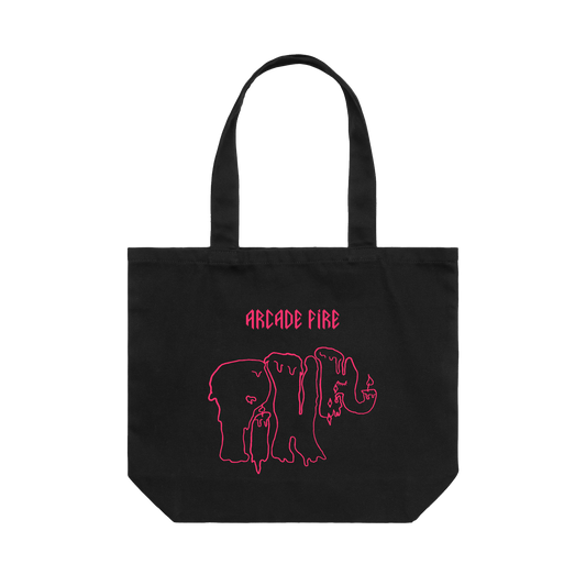 The Machine is Broken Black Tote Bag