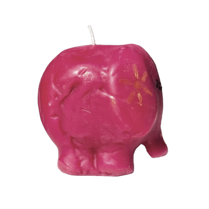 Pink Elephant Candle