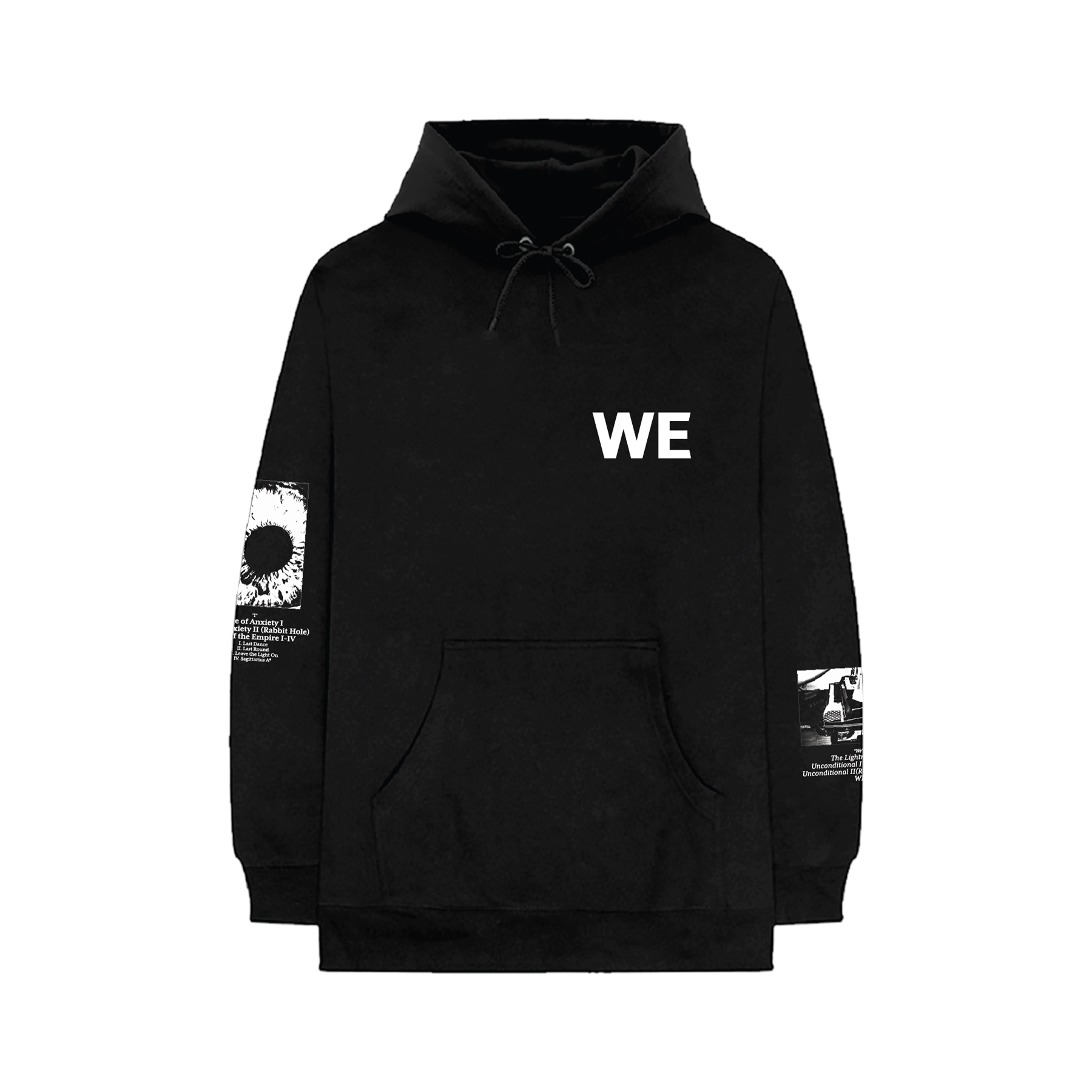 WE Black Hoodie – Arcade Fire US WE Black Hoodie – Arcade Fire US